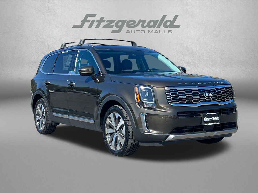 Dark Moss 2020 Kia Telluride S AWD SUV / Crossover All-Wheel Drive 8-Speed Automatic