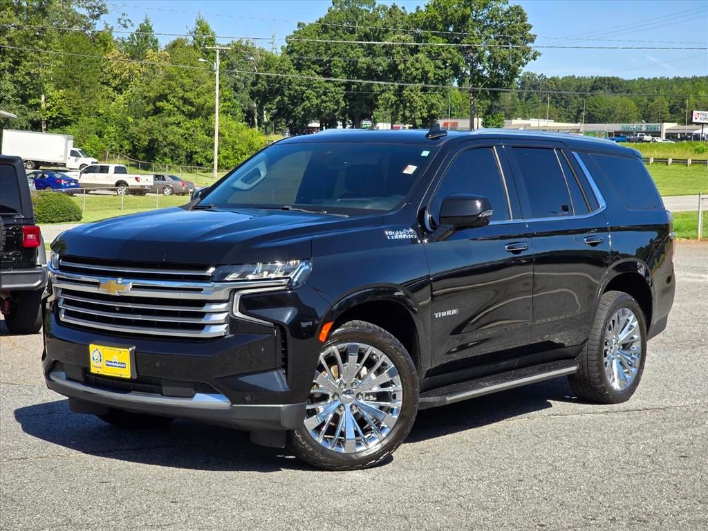 Black 2021 Chevrolet Tahoe SUV / Crossover Four-Wheel Drive 