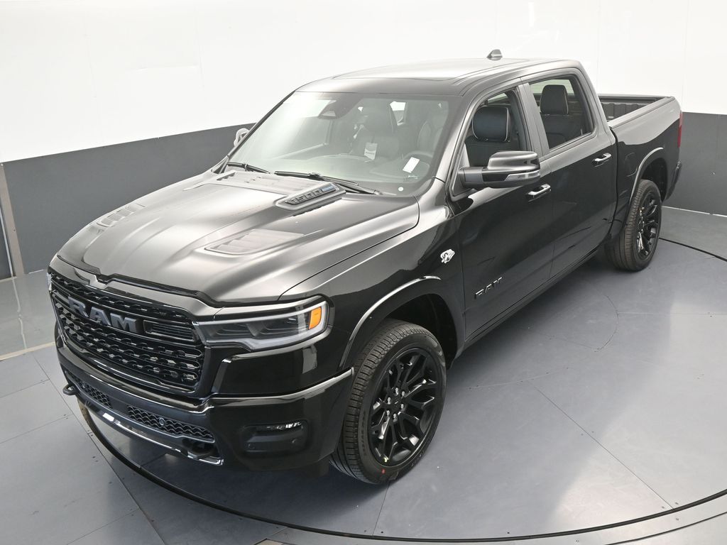 New 2026 Diamond Black Crystal Pearlcoat Ram Limited image 42