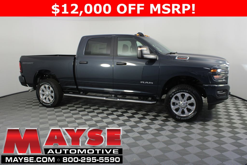 Forged Blue Metallic 2026 RAM 2500 Big Horn Crew Cab 4WD Pickup Truck Four-Wheel Drive 8-Speed Automatic