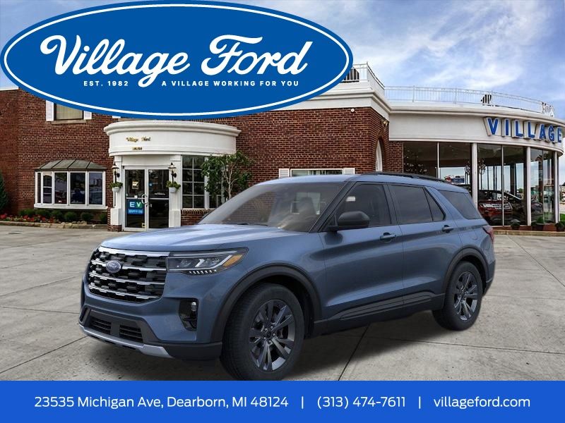 Vapor Blue Metallic 2026 Ford Explorer Active AWD SUV / Crossover All-Wheel Drive Automatic