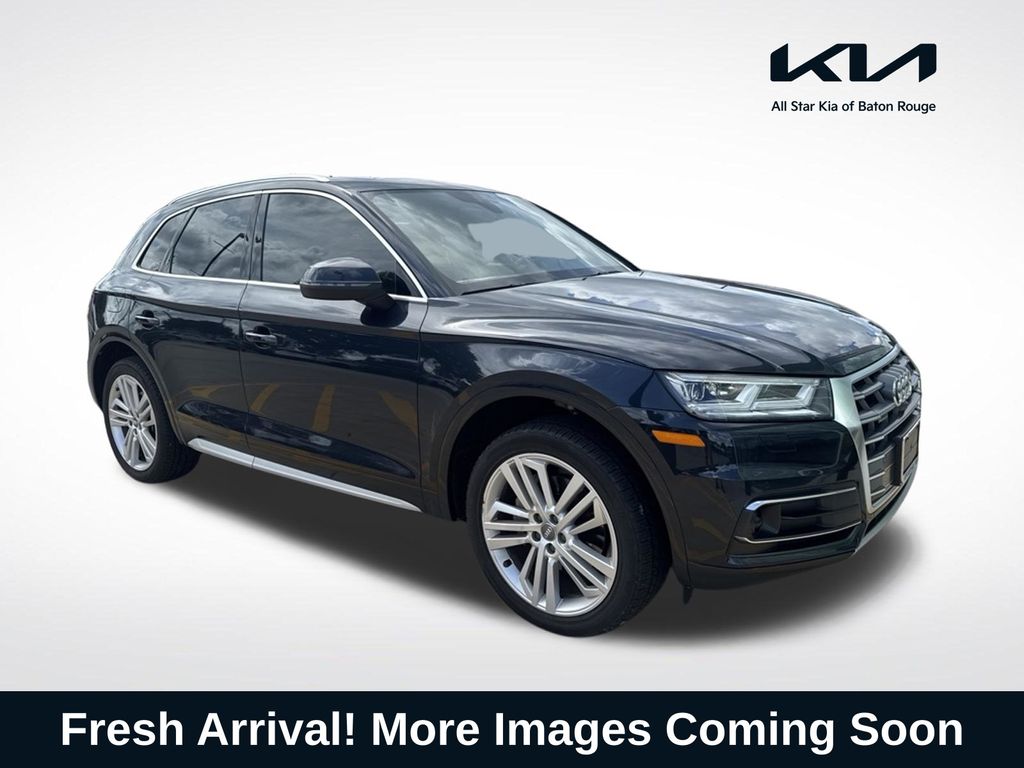 Moonlight Blue 2018 Audi Q5 SUV / Crossover All-Wheel Drive 7-Speed Automatic