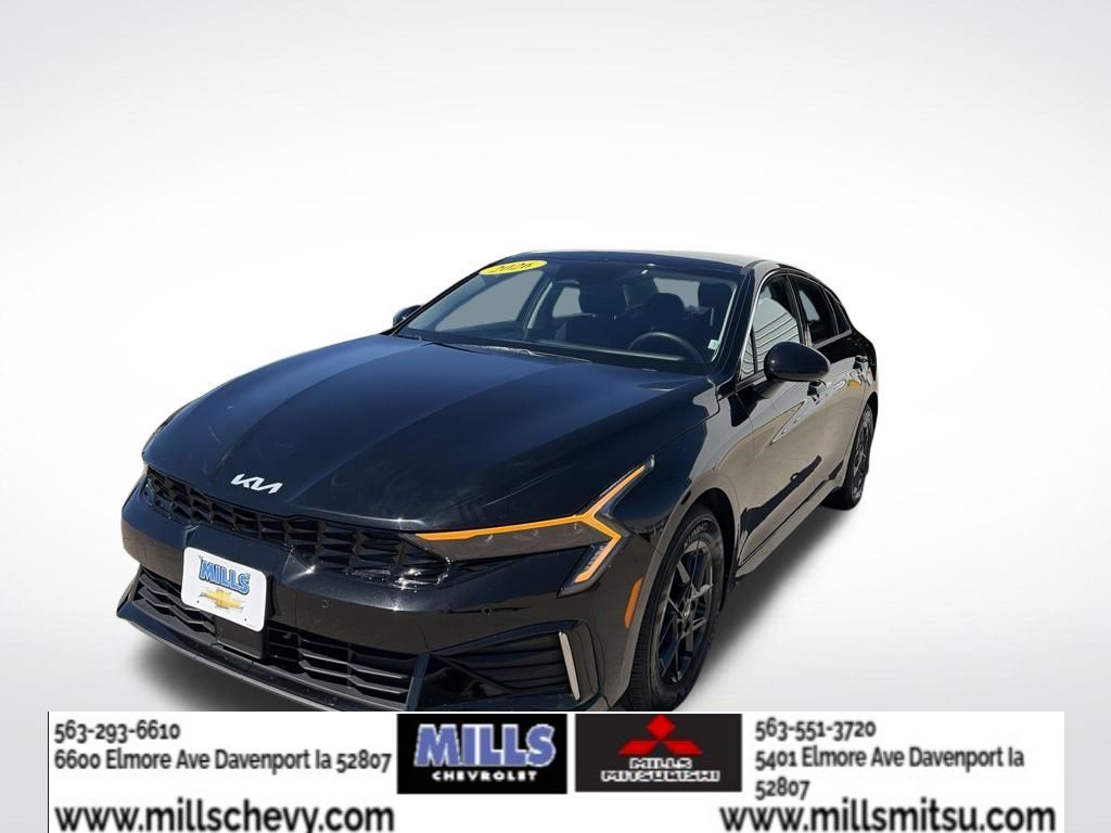 Aurora Black Pearl 2026 Kia K5 LXS FWD Sedan Front-Wheel Drive 8-Speed Automatic