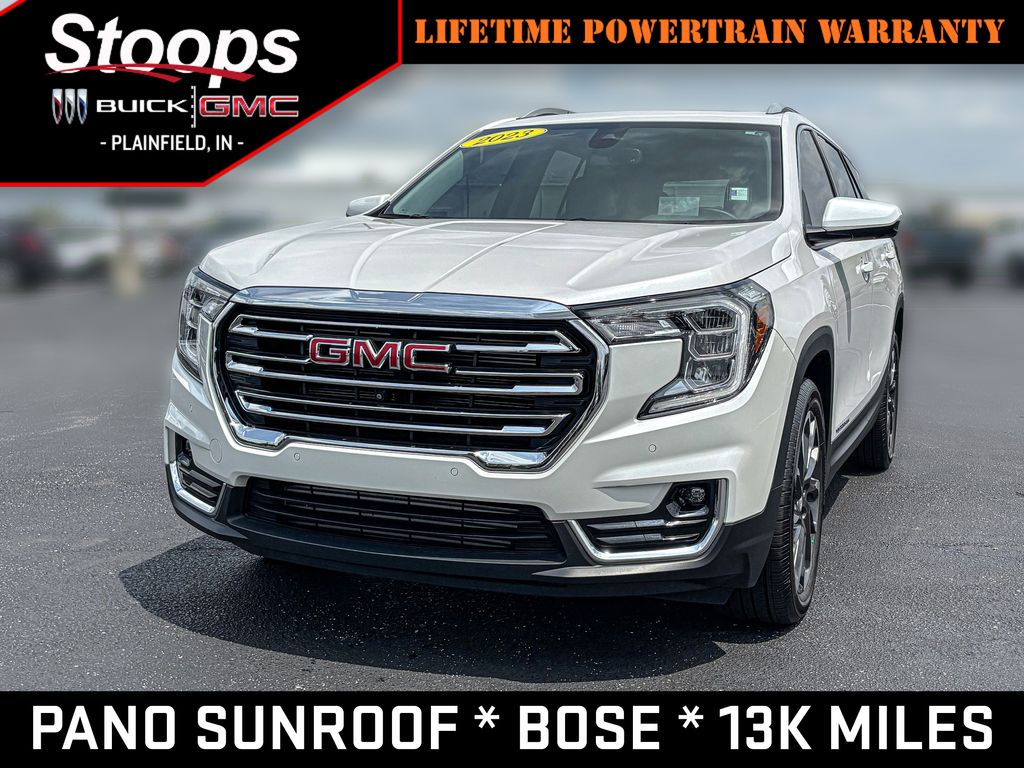 White Frost Tricoat 2023 GMC Terrain SUV / Crossover Front-Wheel Drive 9-Speed Automatic