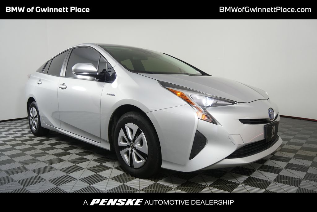 Classic Silver Metallic 2017 Toyota Prius Two Eco FWD Hatchback Front-Wheel Drive Continuously Variable Transmission