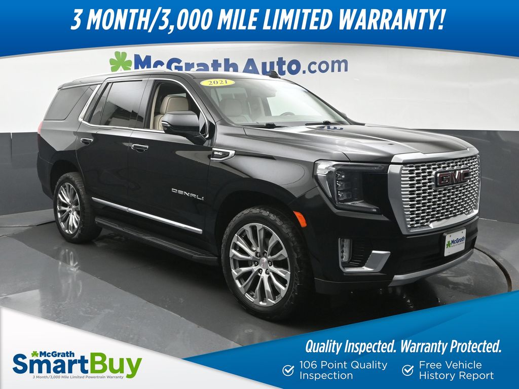 Onyx Black 2021 GMC Yukon SUV / Crossover Four-Wheel Drive