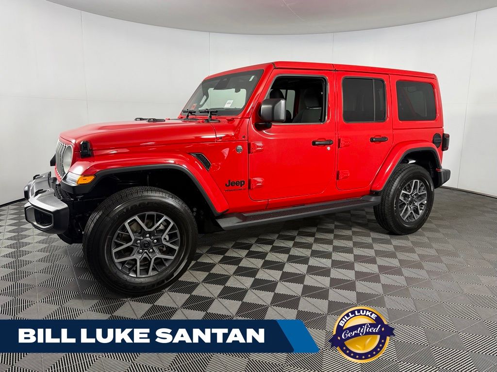 Firecracker Red Clearcoat 2026 Jeep Wrangler SUV / Crossover Four-Wheel Drive 8-Speed Automatic