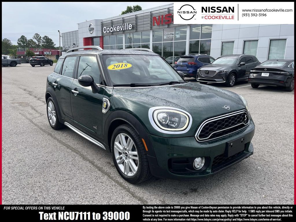 British Racing Green Metallic 2019 MINI Countryman Hybrid Plug-in Cooper SE ALL4 AWD SUV / Crossover All-Wheel Drive 6-Speed Automatic