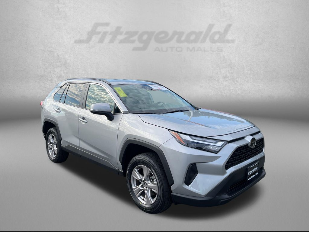 Silver Sky Metallic 2025 Toyota RAV4 SUV / Crossover All-Wheel Drive 8-Speed Automatic