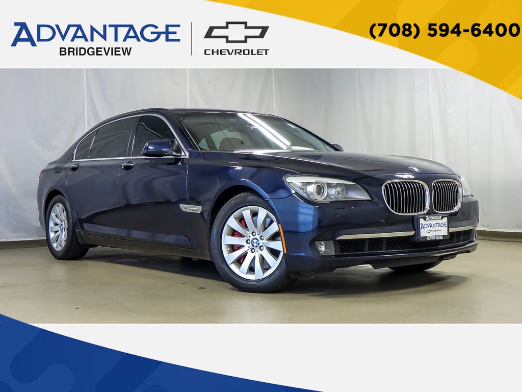 Imperial Blue Metallic 2011 BMW 7 Series Sedan All-Wheel Drive 6-Speed Automatic