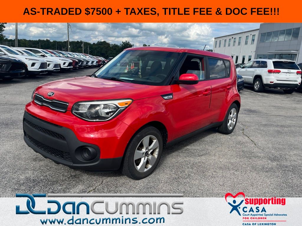 Inferno Red 2019 Kia Soul Wagon Front-Wheel Drive 6-Speed Automatic