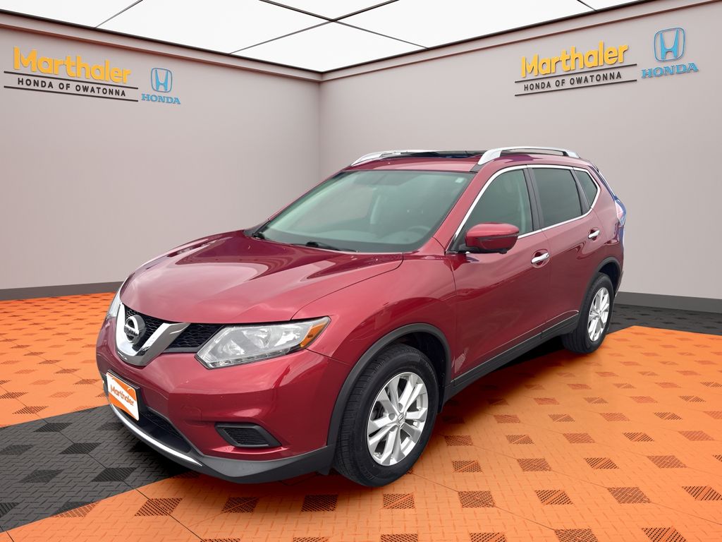 Cayenne Red 2016 Nissan Rogue SV AWD SUV / Crossover All-Wheel Drive Continuously Variable Transmission