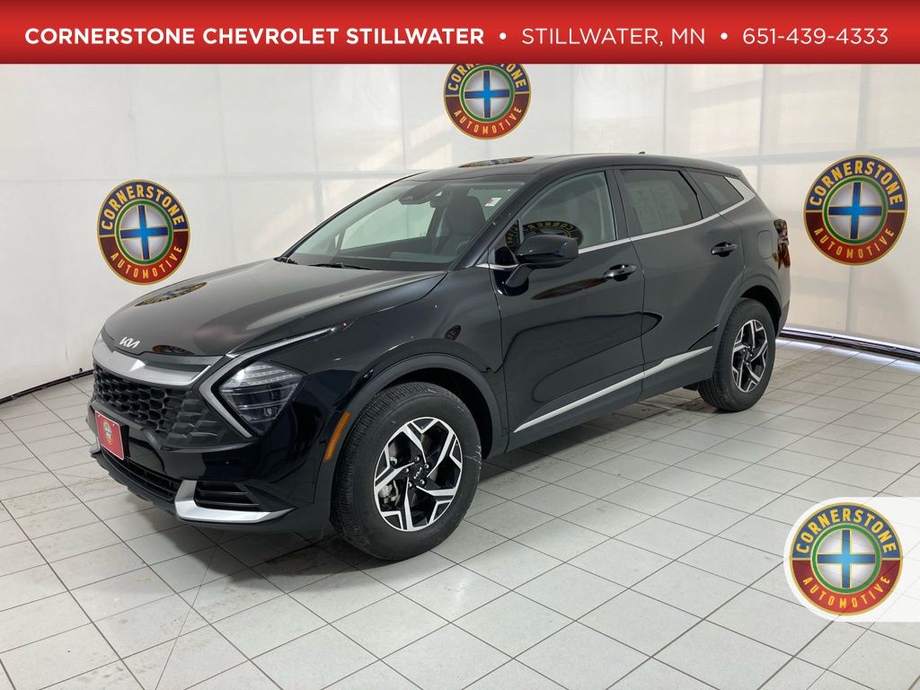 Ebony Black 2025 Kia Sportage LX AWD SUV / Crossover All-Wheel Drive 8-Speed Automatic