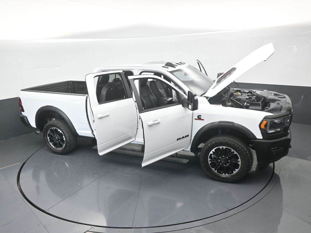 Used 2024 Bright White Clearcoat Ram Rebel image 81