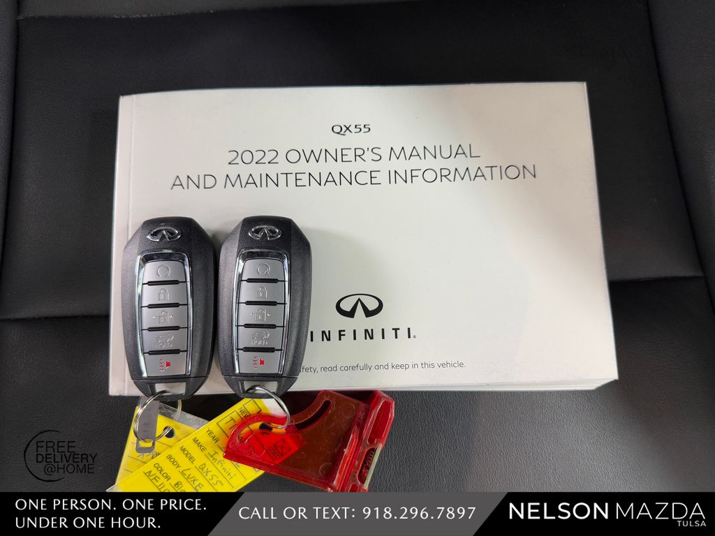 Used 2022 Black INFINITI LUXE image 49