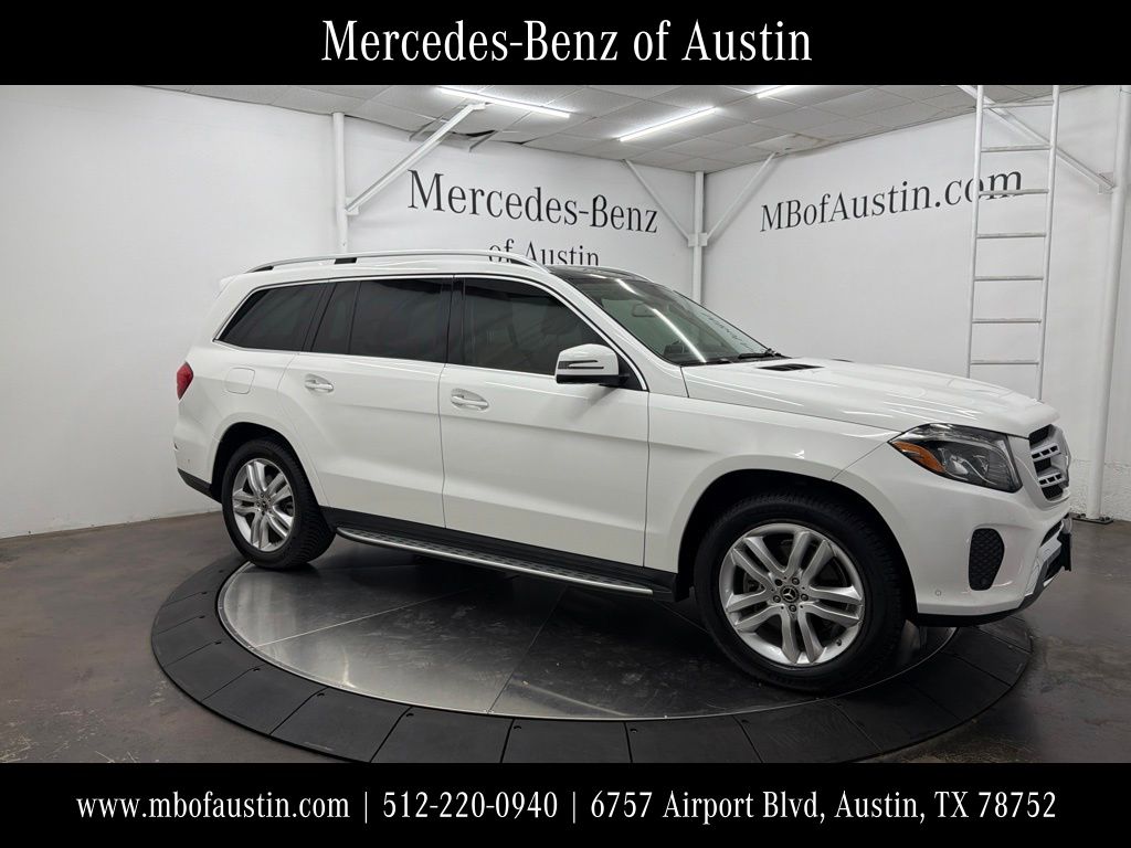 White 2018 Mercedes-Benz GLS SUV / Crossover All-Wheel Drive 9-Speed Automatic