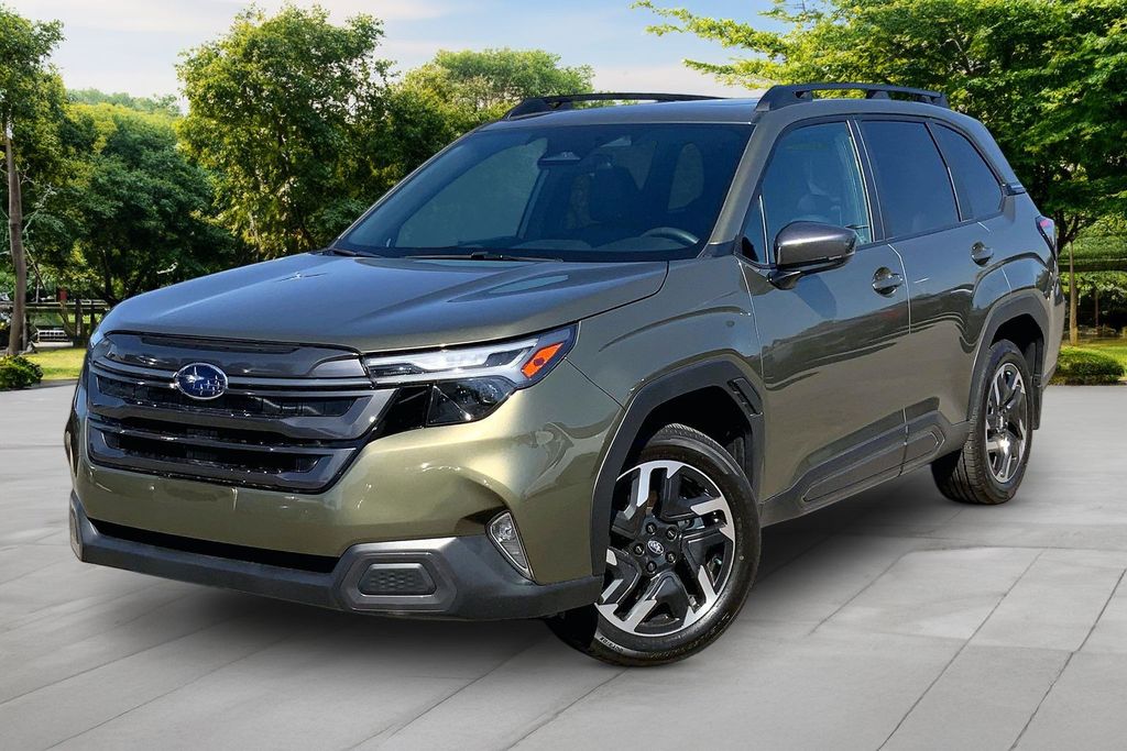 Autumn Green Metallic/Crystal Black Silica 2026 Subaru Forester SUV / Crossover All-Wheel Drive Continuously Variable Transmission