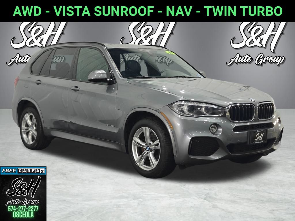 Space Gray Metallic 2018 BMW X5 SUV / Crossover All-Wheel Drive 8-Speed Automatic