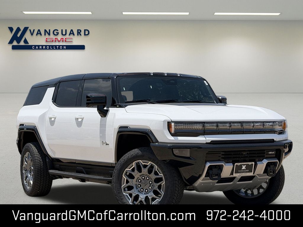 Interstellar White 2026 GMC Hummer EV SUV SUV / Crossover All-Wheel Drive 1-Speed Automatic