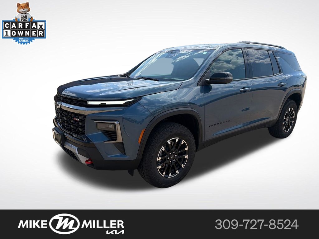 Lakeshore Blue 2025 Chevrolet Traverse Z71 AWD SUV / Crossover Four-Wheel Drive 8-Speed Automatic