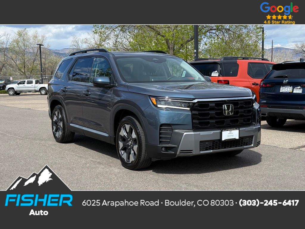 Smoke Blue Pearl 2026 Honda Pilot Elite AWD SUV / Crossover All-Wheel Drive Automatic