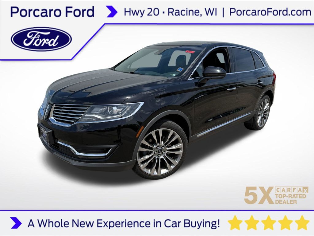 Black Velvet 2017 Lincoln MKX Reserve AWD SUV / Crossover All-Wheel Drive 6-Speed Automatic