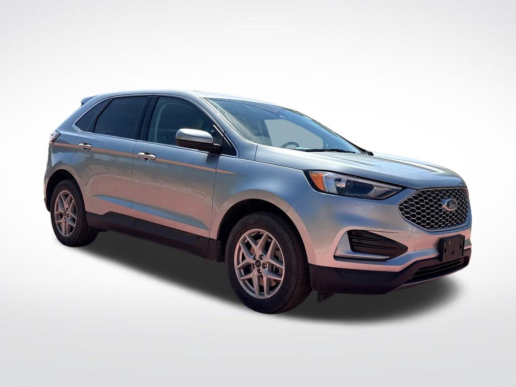 Silver Metallic 2024 Ford Edge SEL AWD SUV / Crossover All-Wheel Drive 8-Speed Automatic