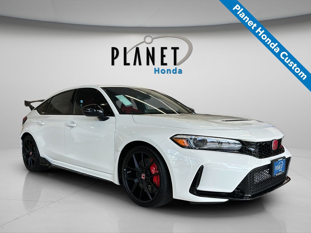 Championship White 2026 Honda Civic Type R Hatchback Front-Wheel Drive 6-Speed Manual