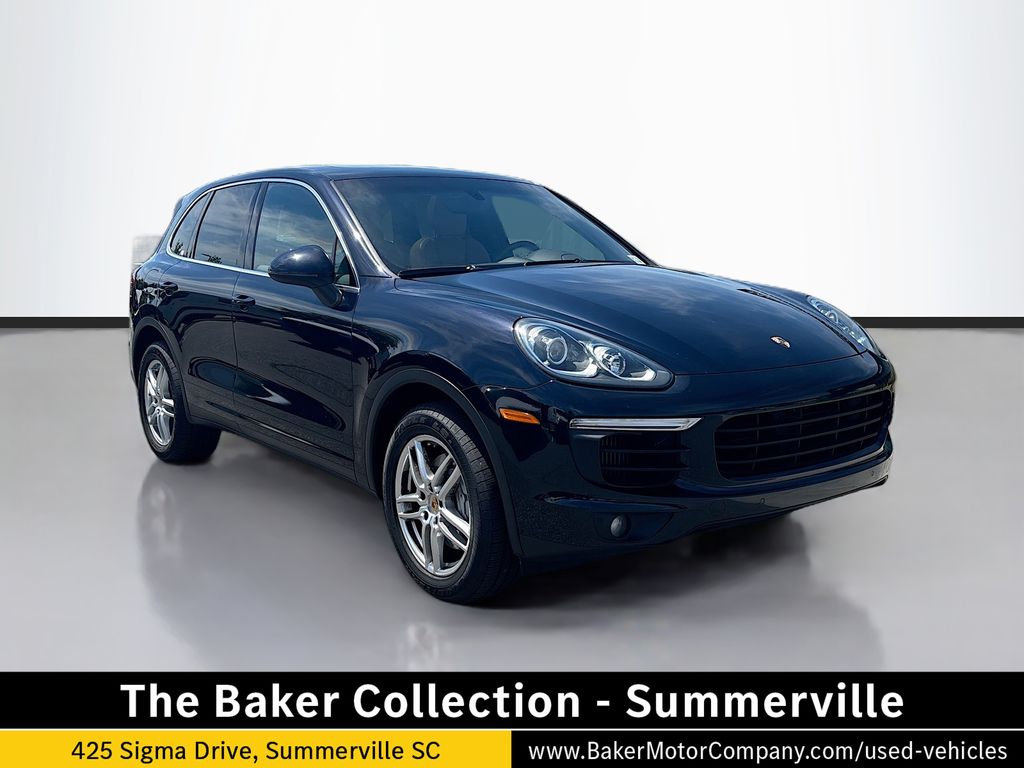 Moonlight Blue Metallic 2016 Porsche Cayenne S AWD SUV / Crossover All-Wheel Drive 8-Speed Automatic