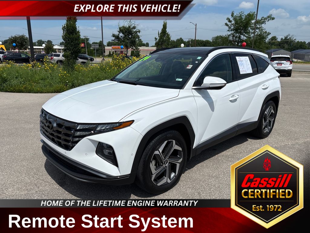 White Pearl 2024 Hyundai Tucson SUV / Crossover Front-Wheel Drive 8-Speed Automatic