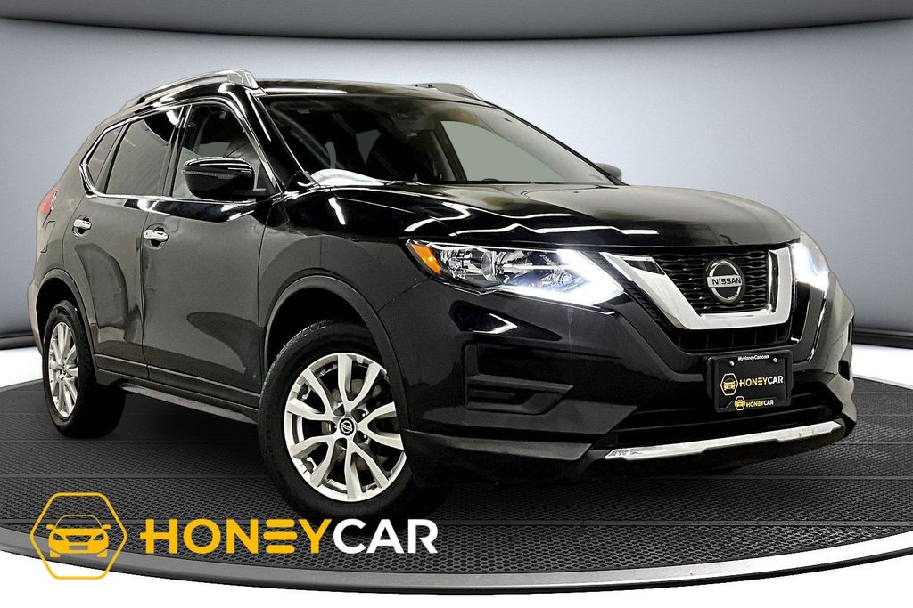 Gray (Magnetic Black Pearl) 2019 Nissan Rogue SV AWD SUV / Crossover All-Wheel Drive Continuously Variable Transmission