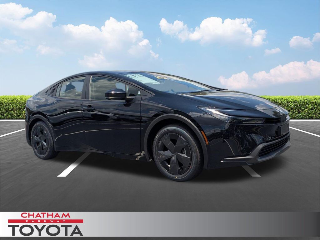 Midnight Black Metallic 2026 Toyota Prius Hatchback Front-Wheel Drive Continuously Variable Transmission