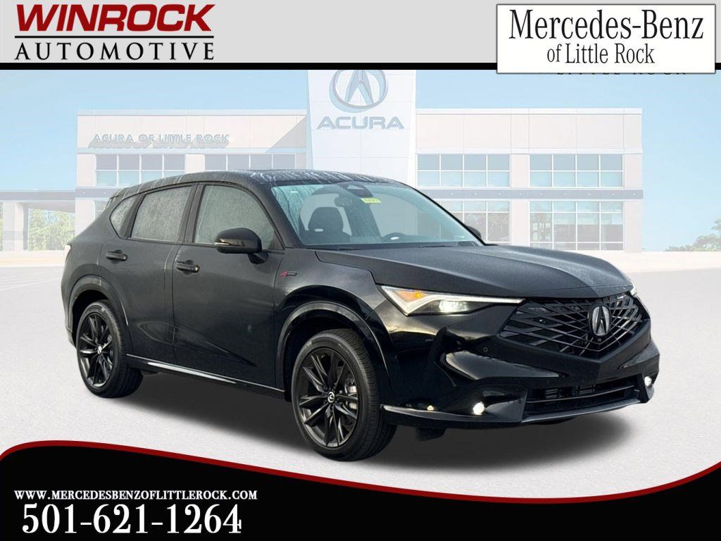 Crystal Black Pearl 2025 Acura ADX FWD with A-SPEC and Advance Package SUV / Crossover Front-Wheel Drive Continuously Variable Transmission