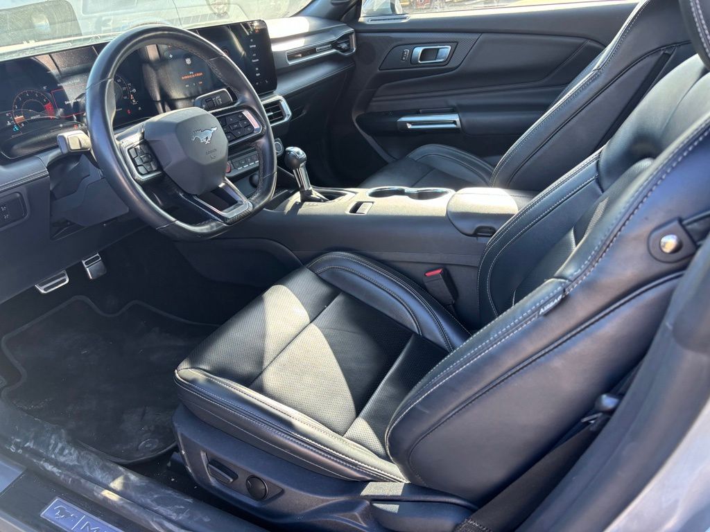 2024 Ford Mustang EcoBoost Premium Silver at DeMontrond Auto Country