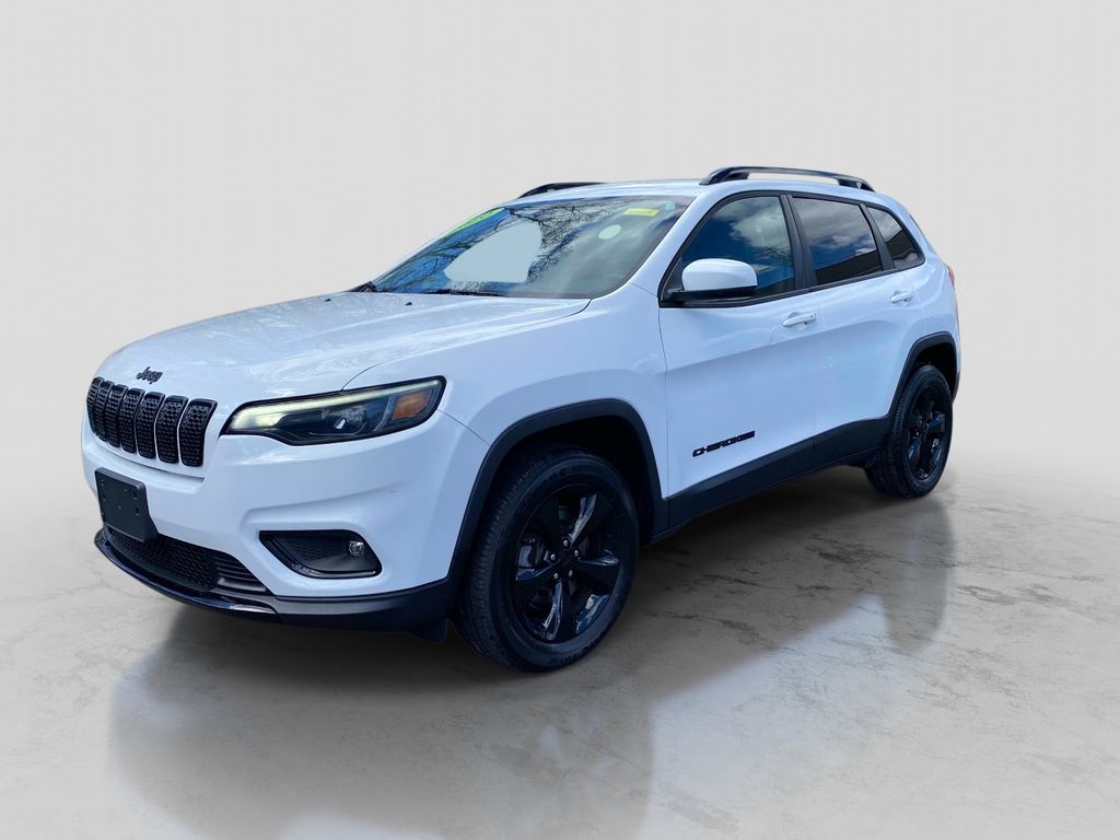 Bright White Clearcoat 2020 Jeep Cherokee Altitude 4WD SUV / Crossover Four-Wheel Drive 9-Speed Automatic