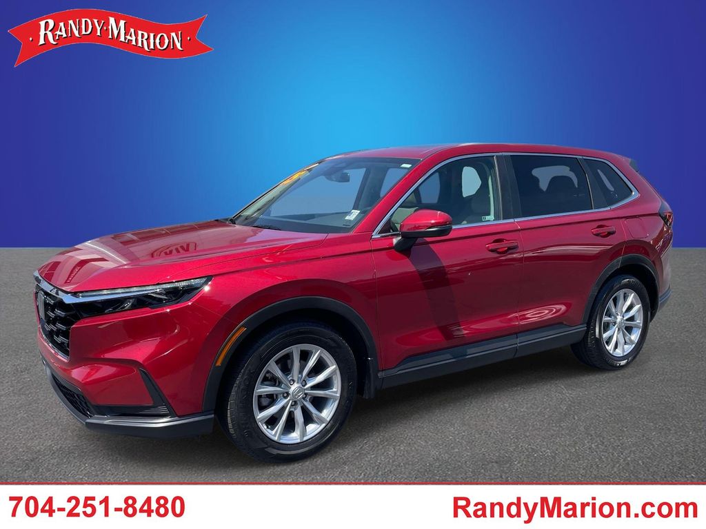 Radiant Red Metallic 2025 Honda CR-V EX FWD SUV / Crossover Front-Wheel Drive Continuously Variable Transmission