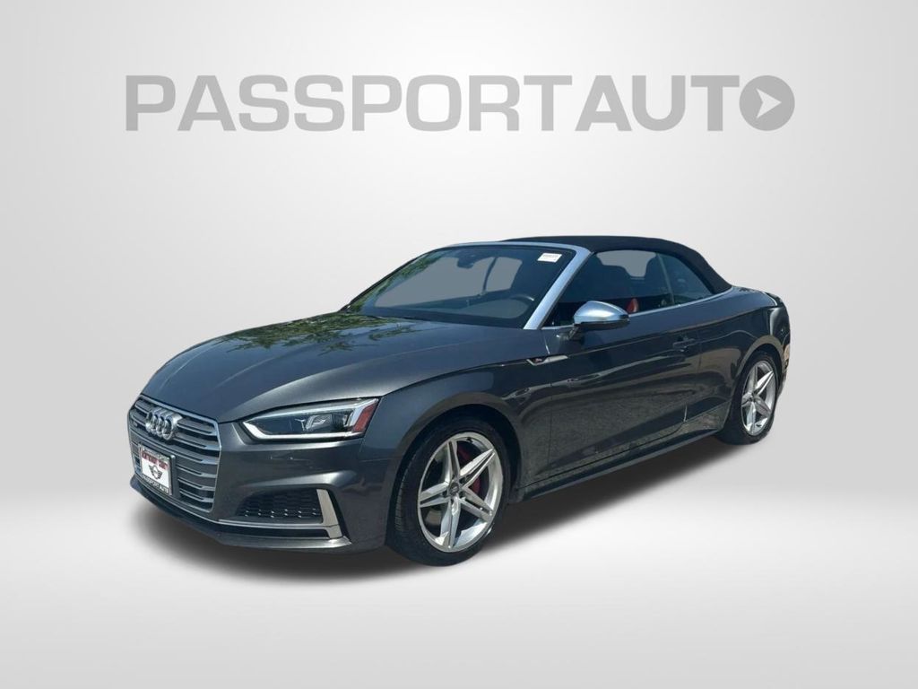 Daytona Gray Pearl Effect/Black Roof 2019 Audi S5 3.0T quattro Premium Plus Cabriolet AWD Convertible All-Wheel Drive Automatic