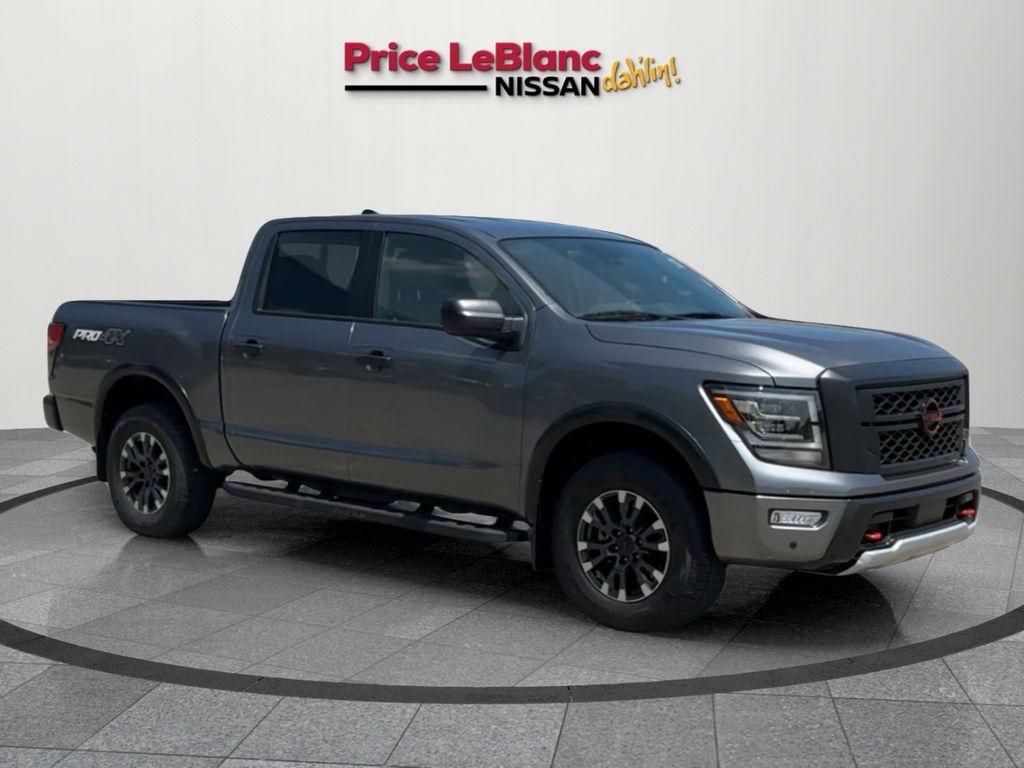 2024 Nissan Titan PRO-4X Gray at Browns Ford of Johnstown