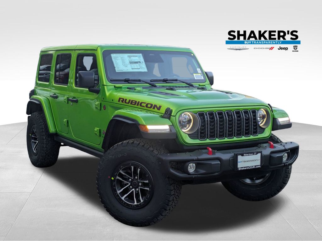 Mojito Clearcoat 2026 Jeep Wrangler Rubicon X 4-Door 4WD SUV / Crossover Four-Wheel Drive 8-Speed Automatic
