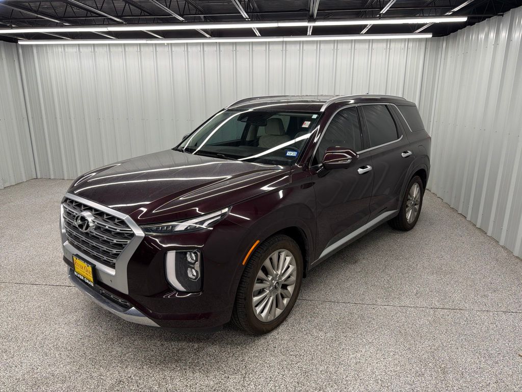 2020 Hyundai Palisade Limited Red at Joe Myers Mazda Kia