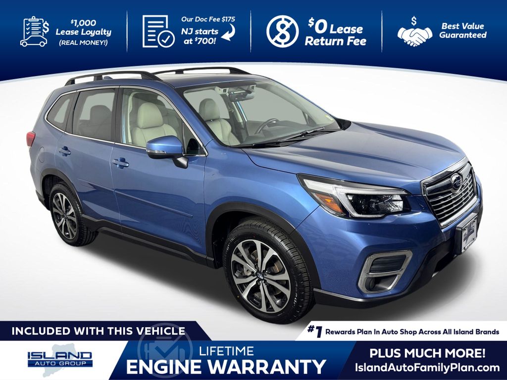 Horizon Blue Pearl 2021 Subaru Forester SUV / Crossover All-Wheel Drive Continuously Variable Transmission