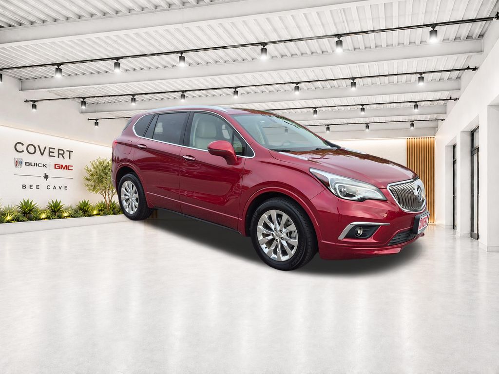 Chili Red 2017 Buick Envision SUV / Crossover Front-Wheel Drive 6-Speed Automatic