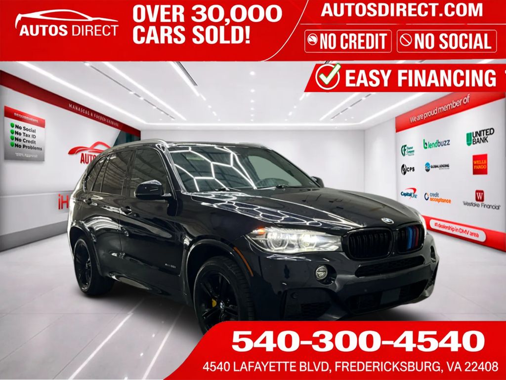 Carbon Black Metallic 2018 BMW X5 SUV / Crossover All-Wheel Drive 8-Speed Automatic