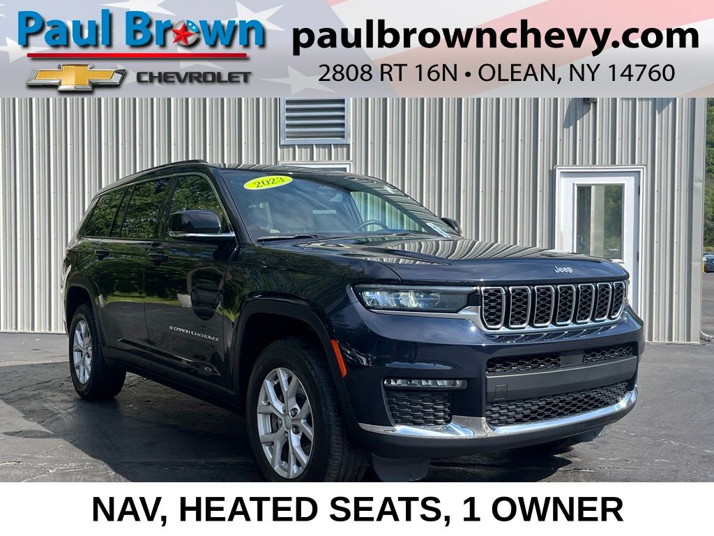 Midnight Sky 2023 Jeep Grand Cherokee L SUV / Crossover Four-Wheel Drive 8-Speed Automatic