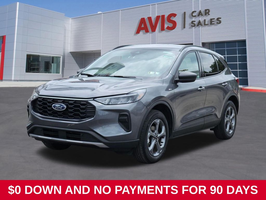 Gray Metallic 2025 Ford Escape SUV / Crossover All-Wheel Drive 8-Speed Automatic
