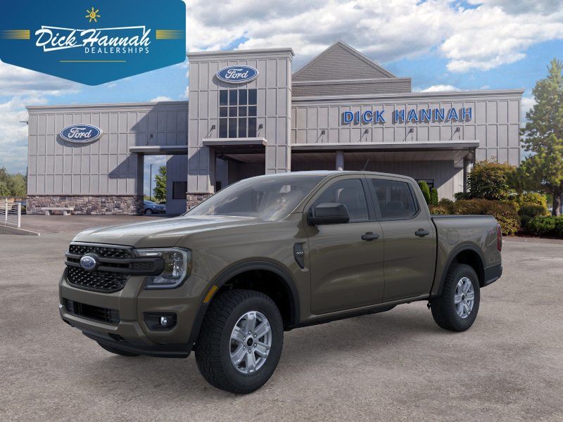 Marsh Gray 2025 Ford Ranger Pickup Truck Four-Wheel Drive Automatic