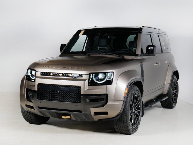 Red (Petra Copper Premium Met) 2025 Land Rover Defender 110 P635 OCTA AWD SUV / Crossover All-Wheel Drive 8-Speed Automatic