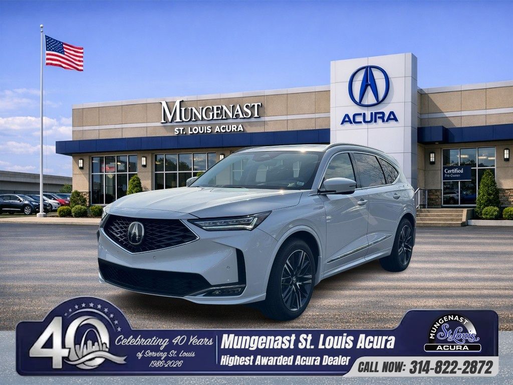 Platinum White Pearl 2026 Acura MDX SH-AWD with Advance Package SUV / Crossover All-Wheel Drive Automatic