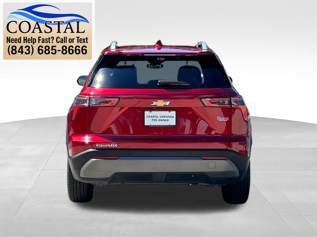 2025 Chevrolet Equinox LT Red at Bob Mills Chevrolet