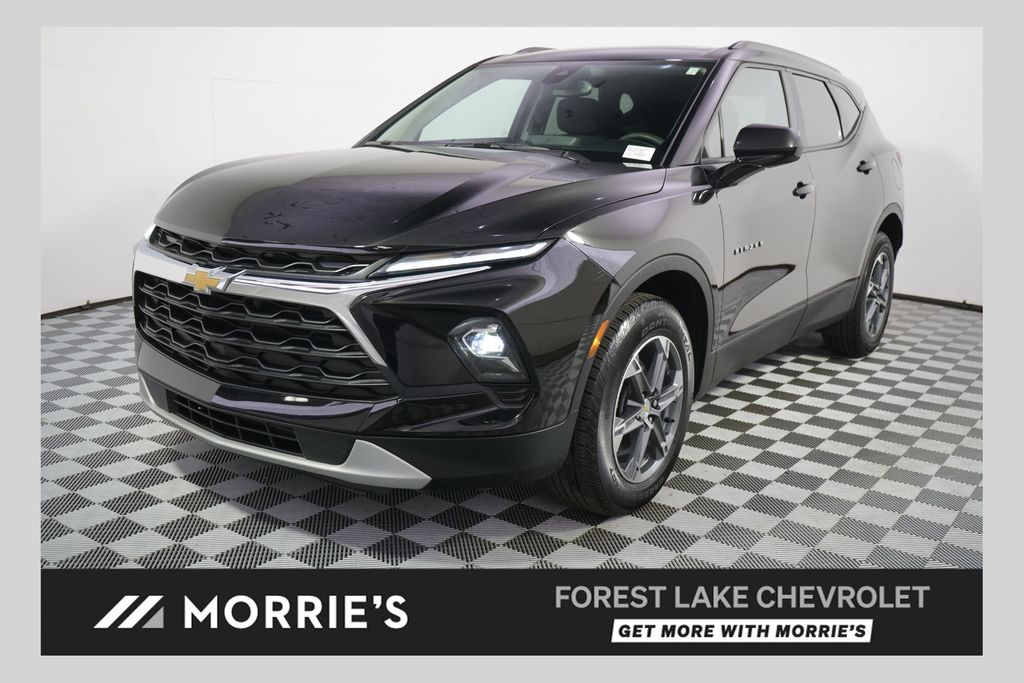 Black 2024 Chevrolet Blazer SUV / Crossover All-Wheel Drive 9-Speed Automatic Overdrive